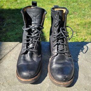 Frye Veronica Combat Boots Size 6